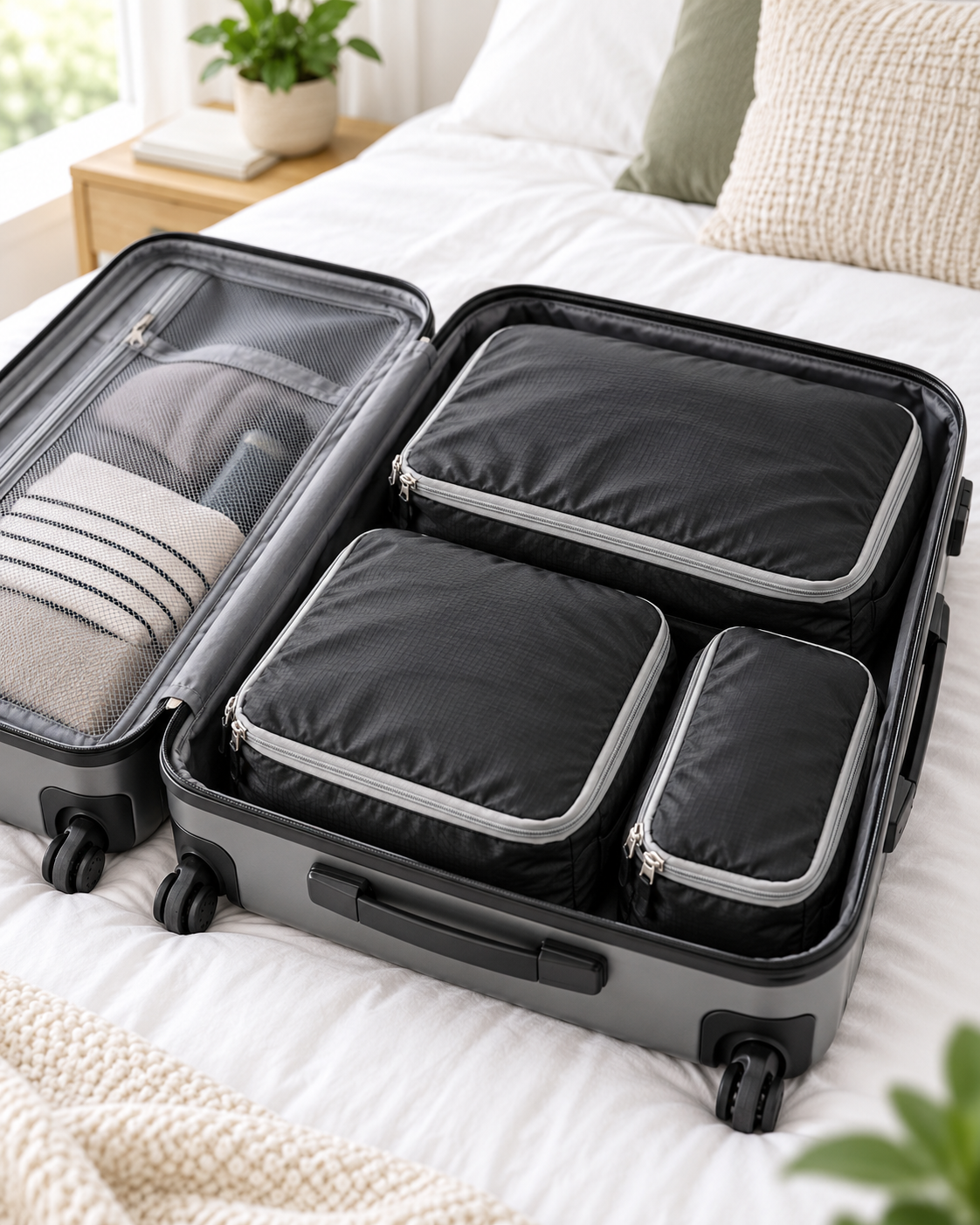 Avoro Compression Packing Cubes for travel