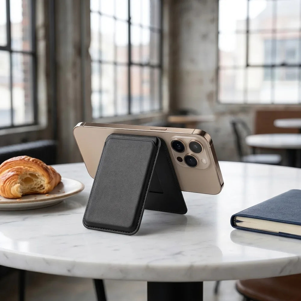 Avoro 2-in-1 Magnetic Wallet and Phone Stand
