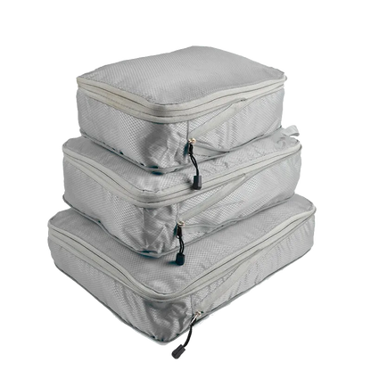 Avoro Compression Packing Cubes in Frosted Gray