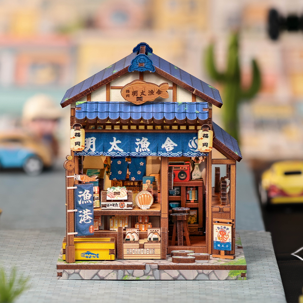 Fukuoka Mentaiko Kitchen DIY miniature kit