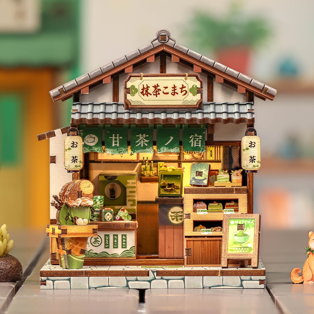 Kyoto Matcha Cottage DIY miniature kit